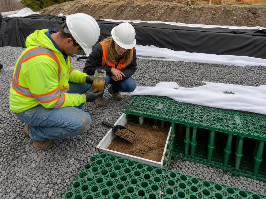 Void ratio vs sediment accumulation analysis