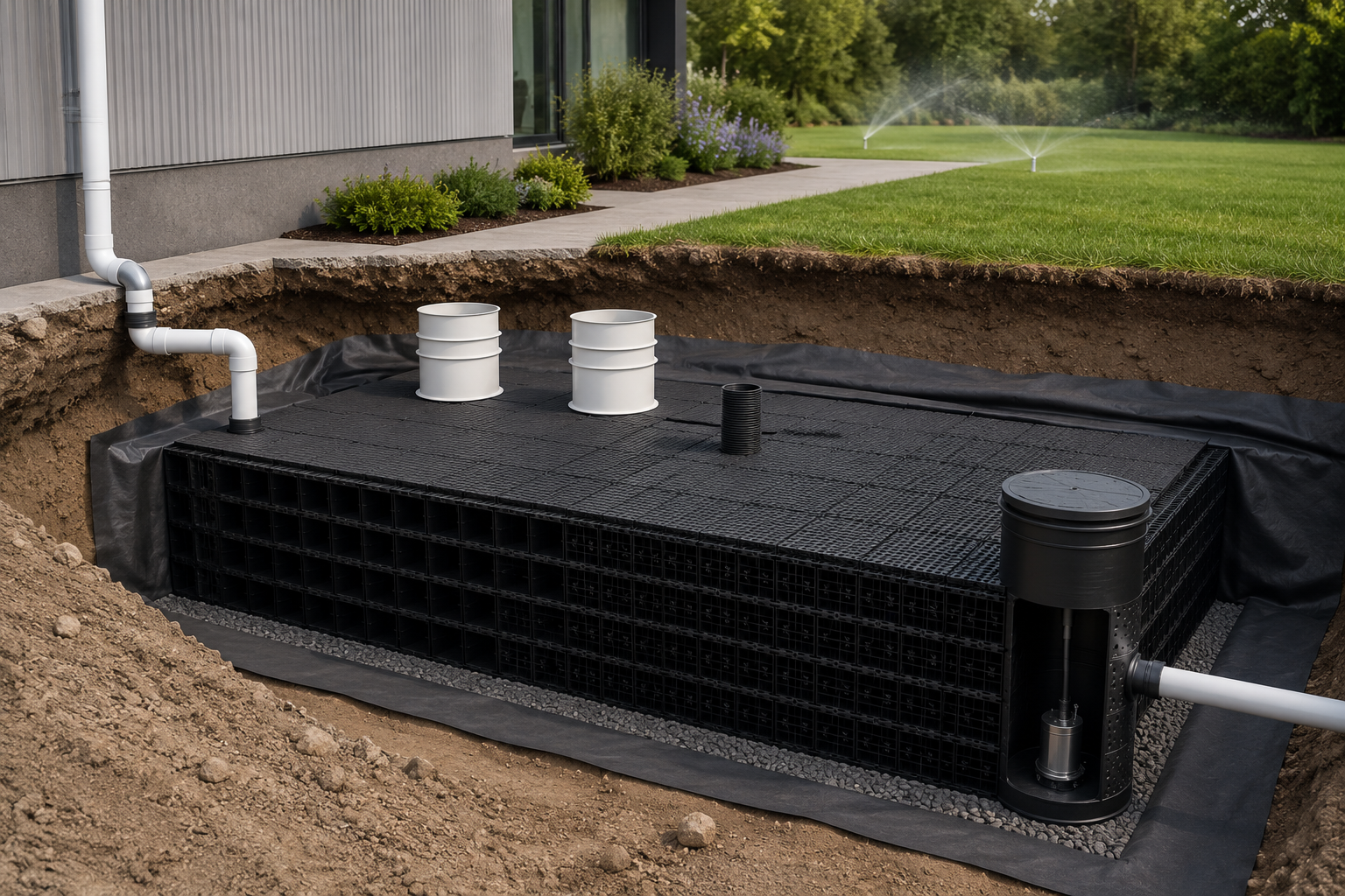 Rainwater Harvest Sealed System