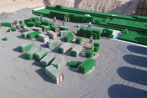 Heavy Duty Soakaway Crate underground installation visualization