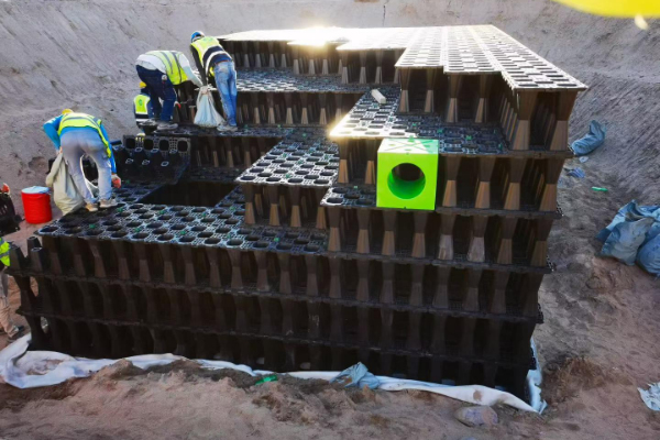 StormGrid Tank Installation and Backfill