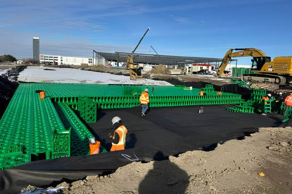 Brampton Ontario Large Road Attenuation Installation