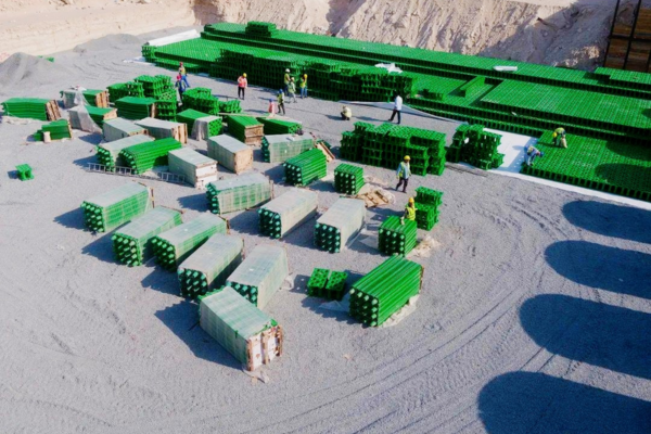 South Al-Mutlaa Desert Residential Stormwater Tank