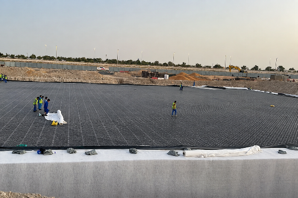 Sports Landscape Podium Subsurface Drainage System