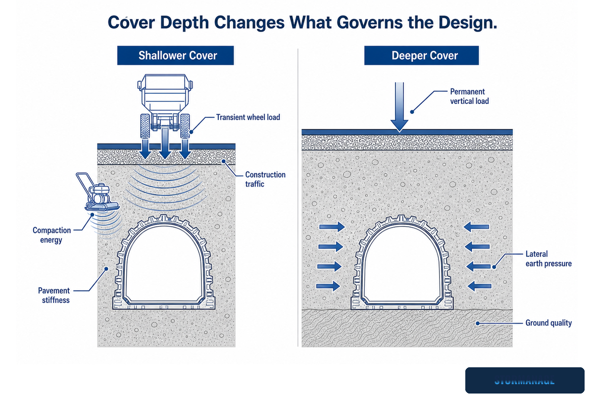 Cover Depth Is an Output, Not a Nickname — Storm Manage