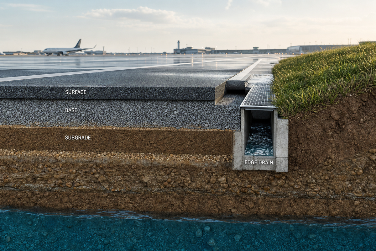 5. Keep Water Out of the Pavement Support System