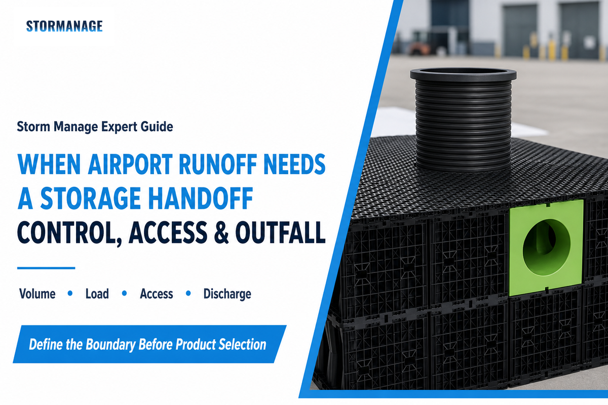 8. When Airport Rainwater Needs a Storage Design Handoff
