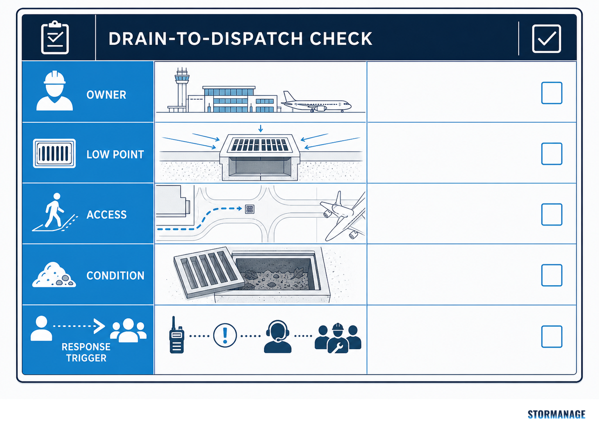 9. Build Airport Stormwater Management Around Inspection Triggers