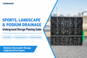 Underground Stormwater Storage Systems: Sports & Podium