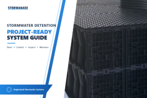 Stormwater detention tank system