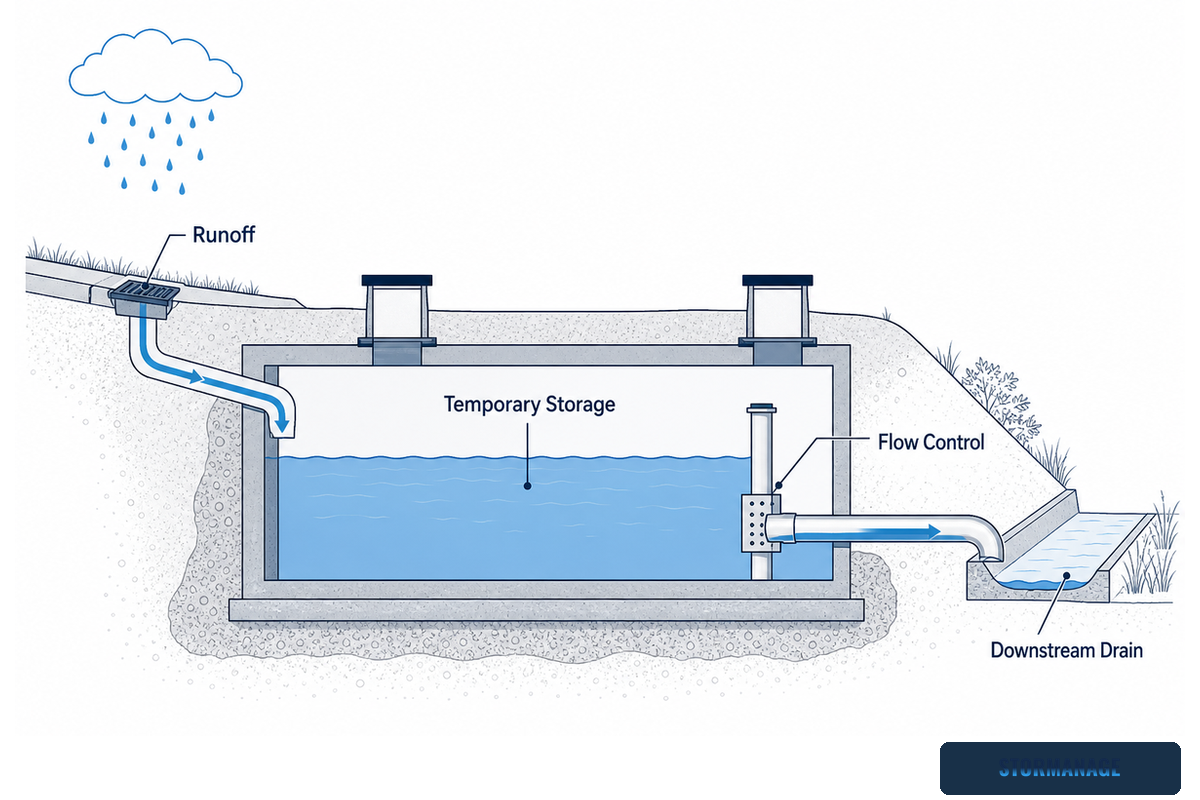 1. What Is a Stormwater Detention Tank?