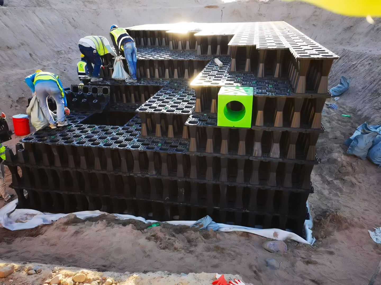 Modular Stormwater Management System Facility