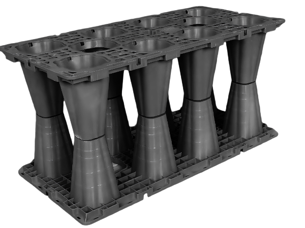 Stormwater management system structural components and modular details