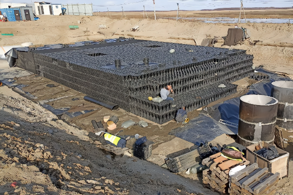 Stormwater management system engineering layout