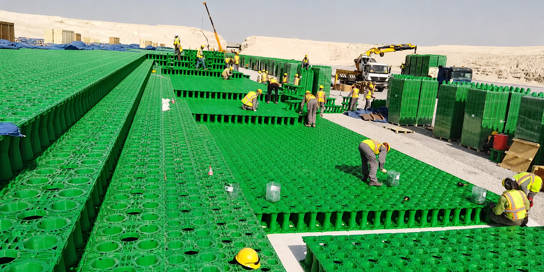 Stormwater Management System Installation Layout