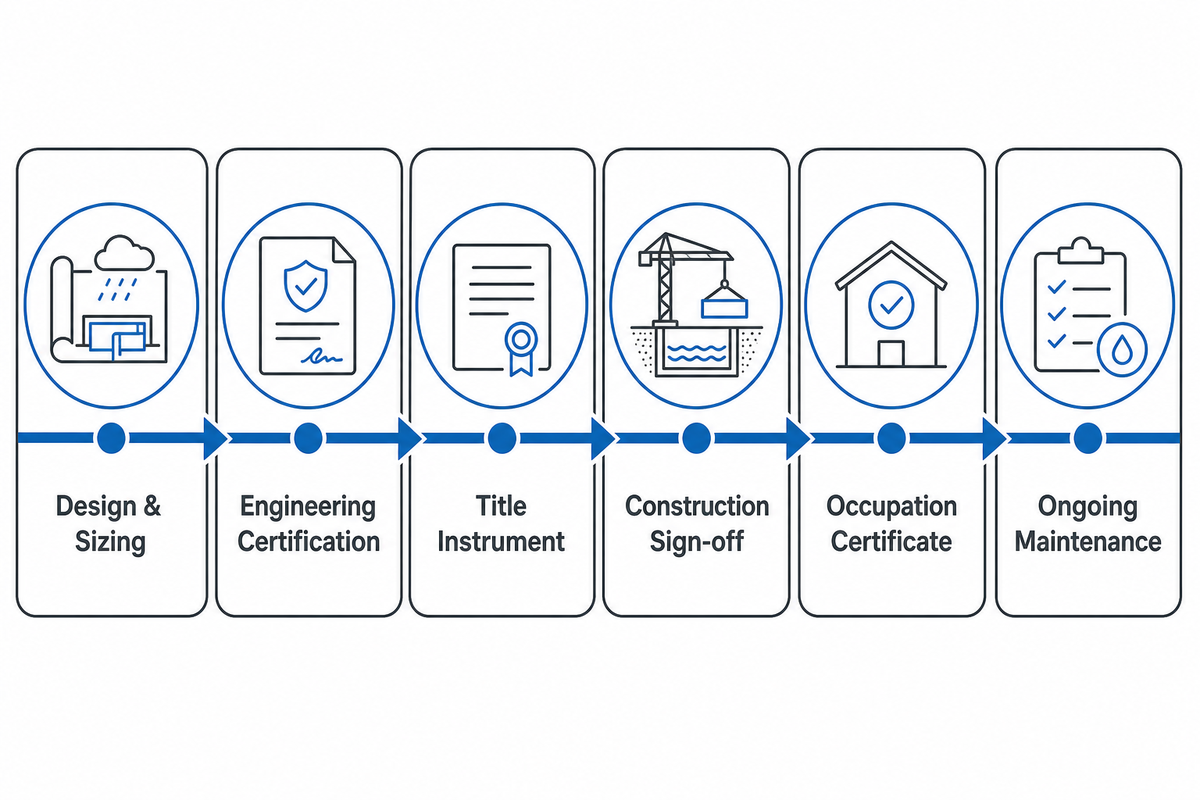 What NSW Council OSD Compliance Actually Requires: Six Stages From Design to Ongoing Compliance — Storm Manager