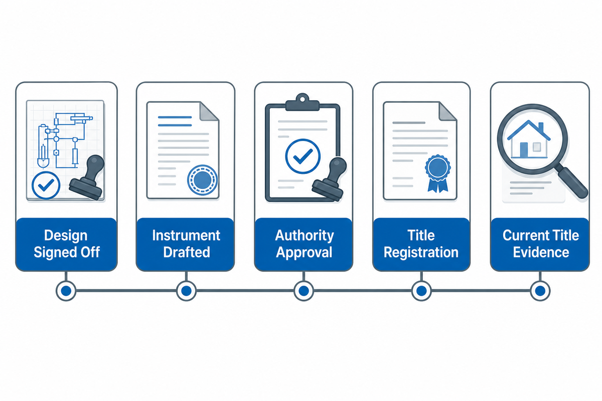 Stage 3, Registering Your Section 88E Positive Covenant — Storm Manager