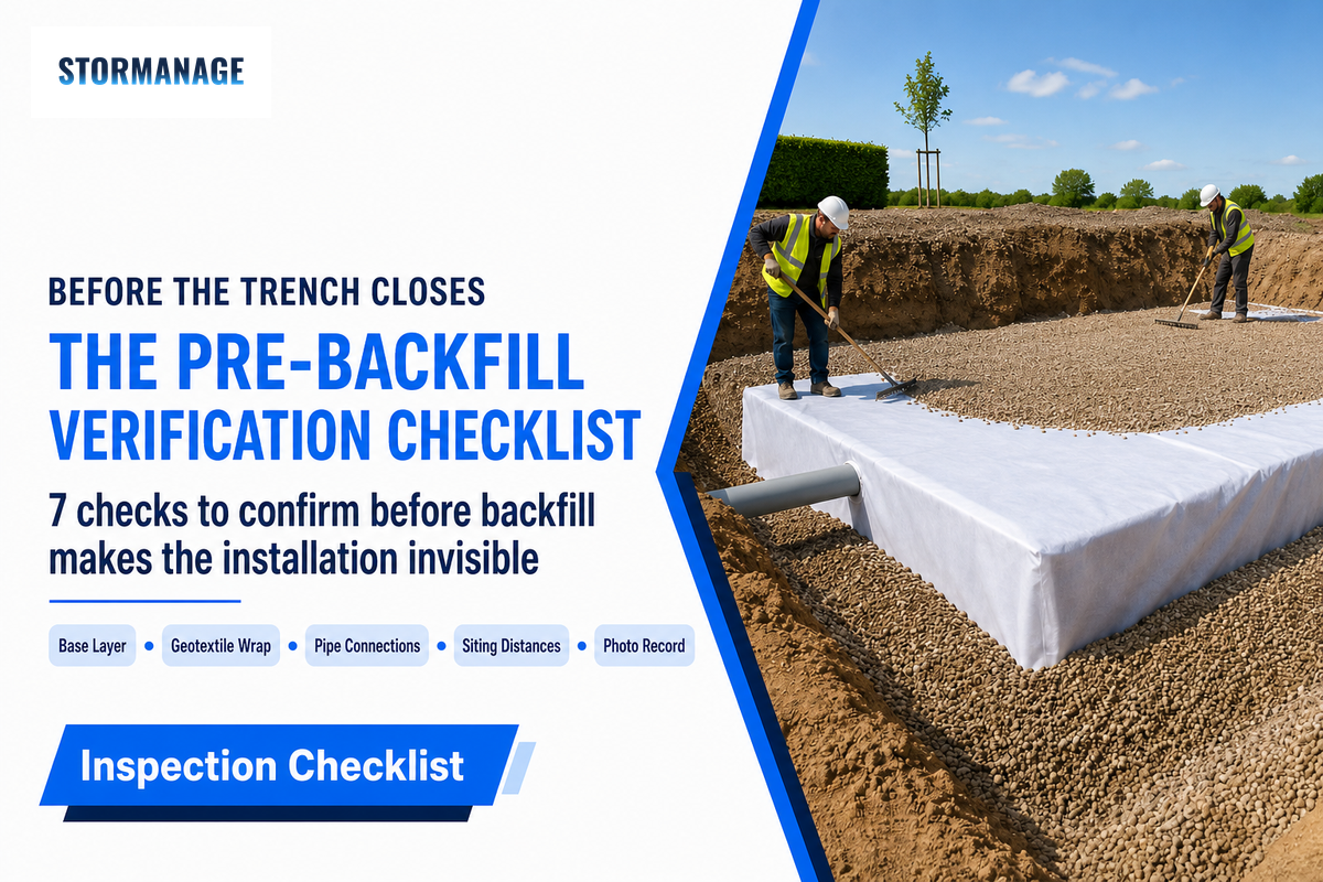 The Pre-Backfill Verification Checklist — Storm Manage