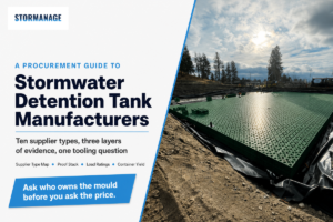 Stormwater Detention Tank Manufacturers [2026 Vetting Guide]