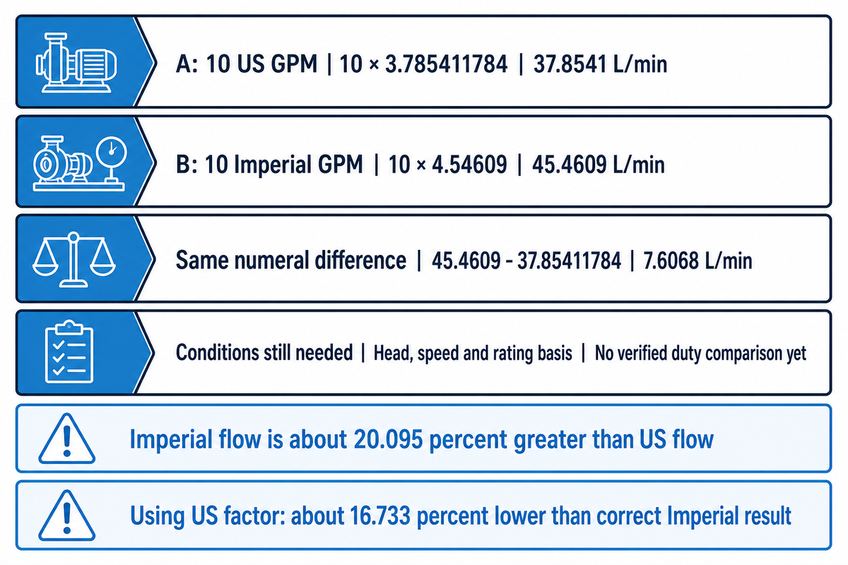 Amerikaanse versus Britse GPM: het verschil van 20 procent — Storm Manage