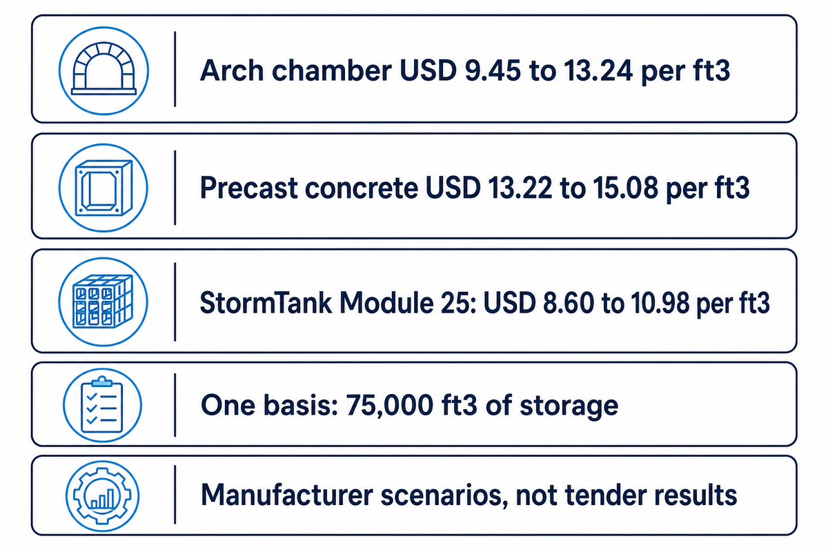 Combien coûte une cuve de rétention des eaux pluviales ? — Storm Manage